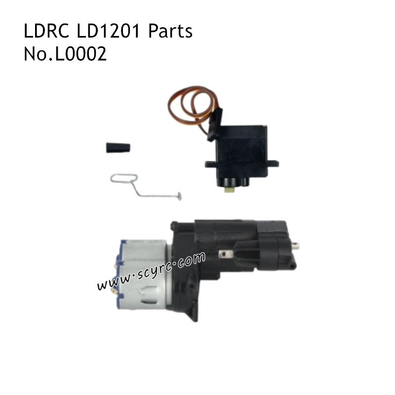 LDRC LD1201 High Speed RC Car Parts Transmission Gearbox L0002