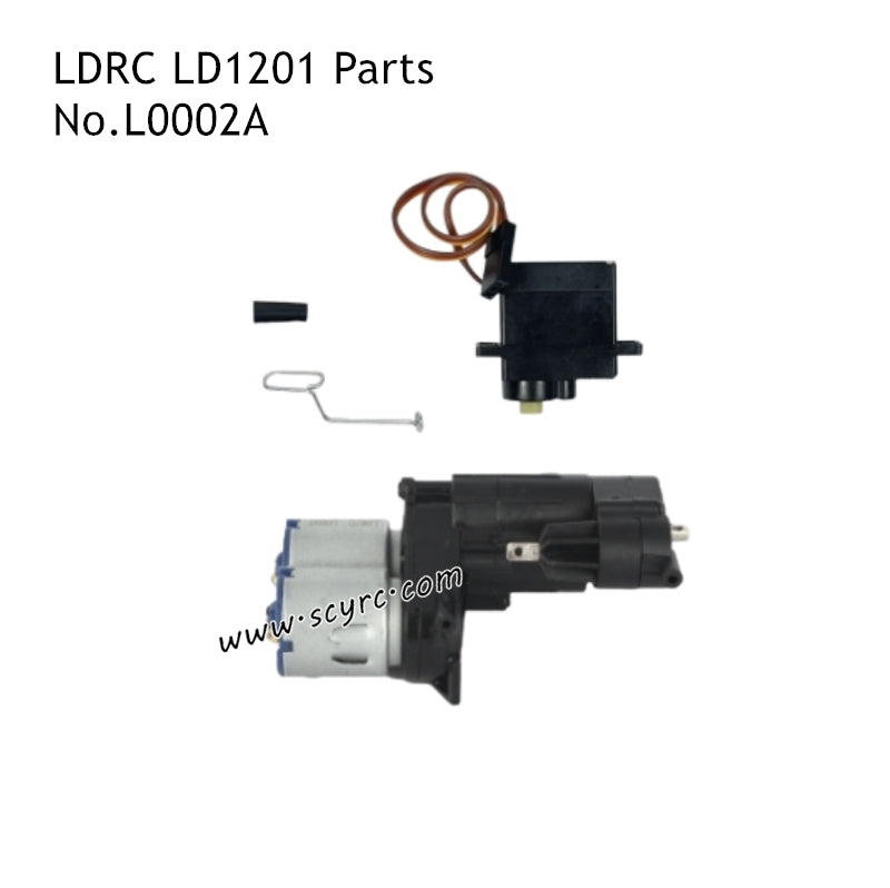 LDRC LD1201 High Speed RC Car Parts Transmission Gearbox with Metal Gear L0002A
