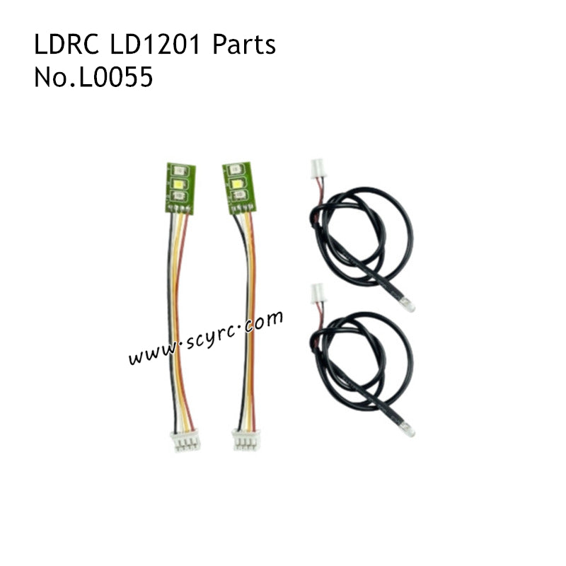 LDRC LD1201 High Speed RC Car Parts Turn Signal Kit L0055