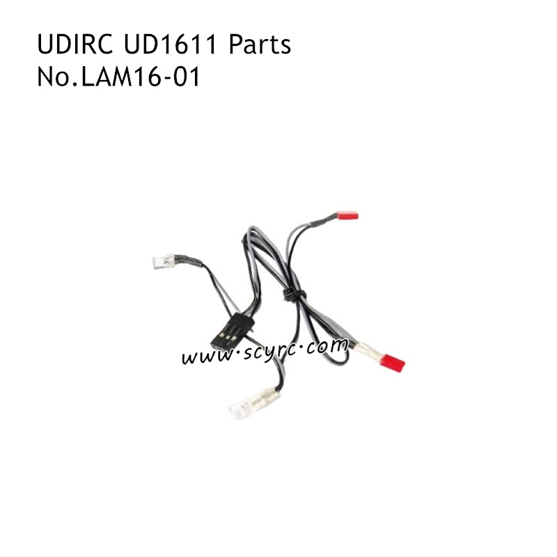 UDIRC UD1611 High Speed Brushed RC Car Parts Integral Light Unit LAM16-01