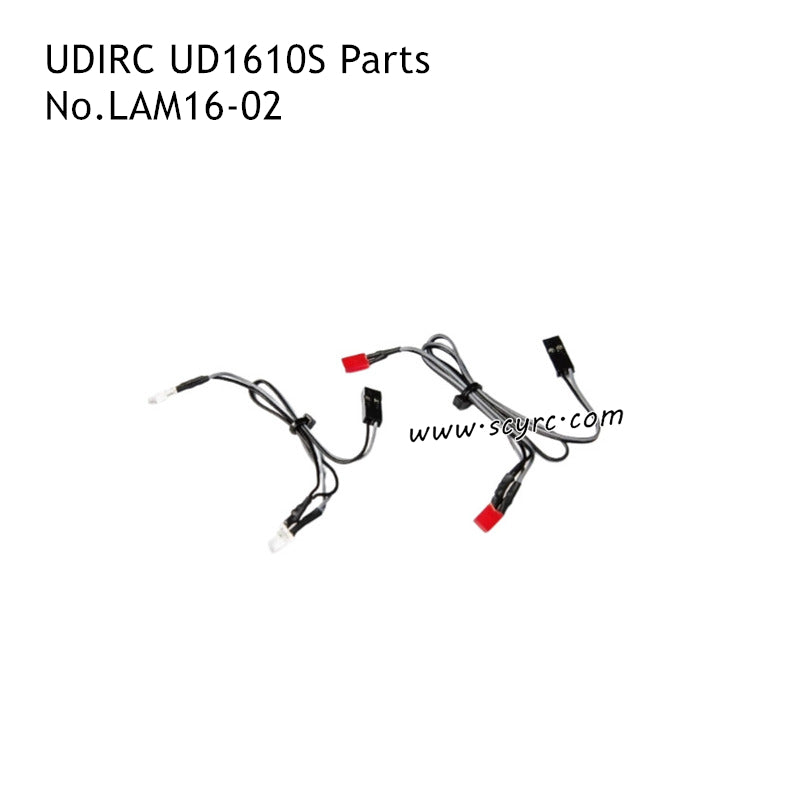 UDIRC UD1610S DARKSTEEL RC Car Parts Split Light Unit LAM16-02
