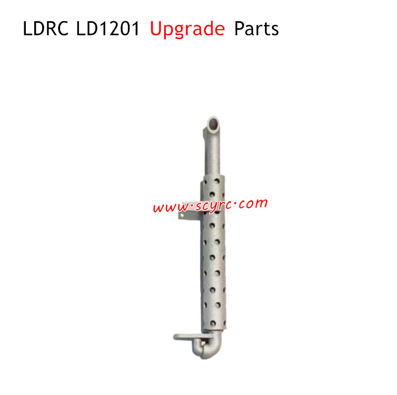 LDRC LD1201 RC Car Upgrade Parts Metal Exhaust Pipe