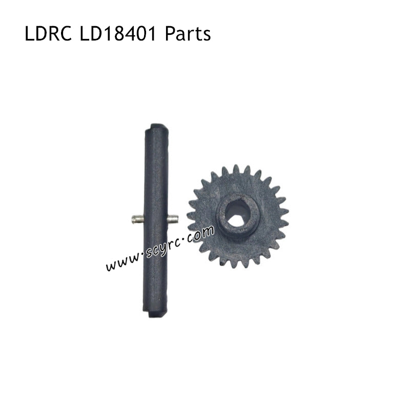 LDRC LD18401 RC Truck Parts Gearbox Large Gear with Output Shaft