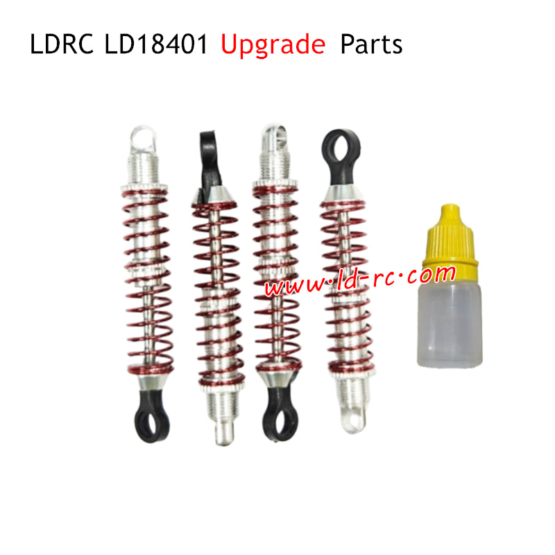 LDRC LD18401 RC Truck Upgrade Parts Hydraulic Metal Shock Absorbers