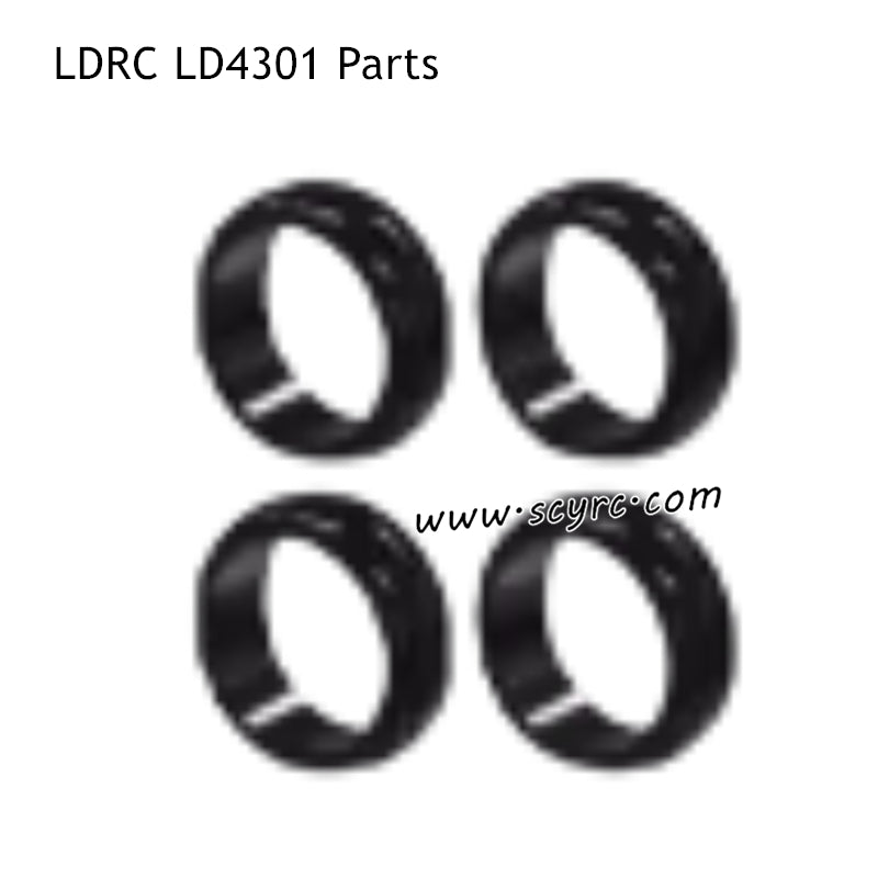 LDRC LD4301 RC Car Parts Rubber Wheel Tread