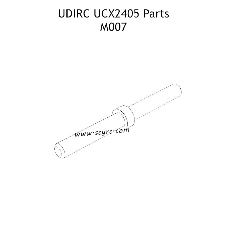 UDIRC UCX2405 Parts Transmission Gear Shaft UCX24-M007
