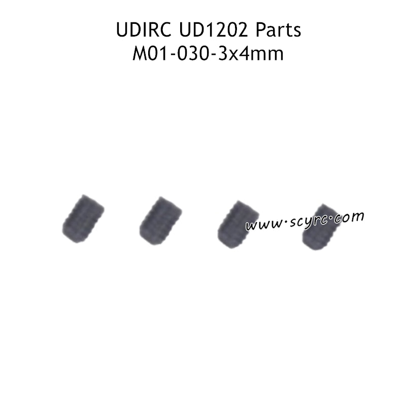 UDIRC UD1202 Parts 3X4MM Machine Screw M01-030