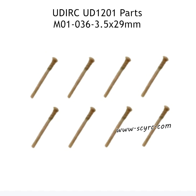 UDIRC UD1201 Parts 3.5x29MM Hexagon Socket Screws M01-036