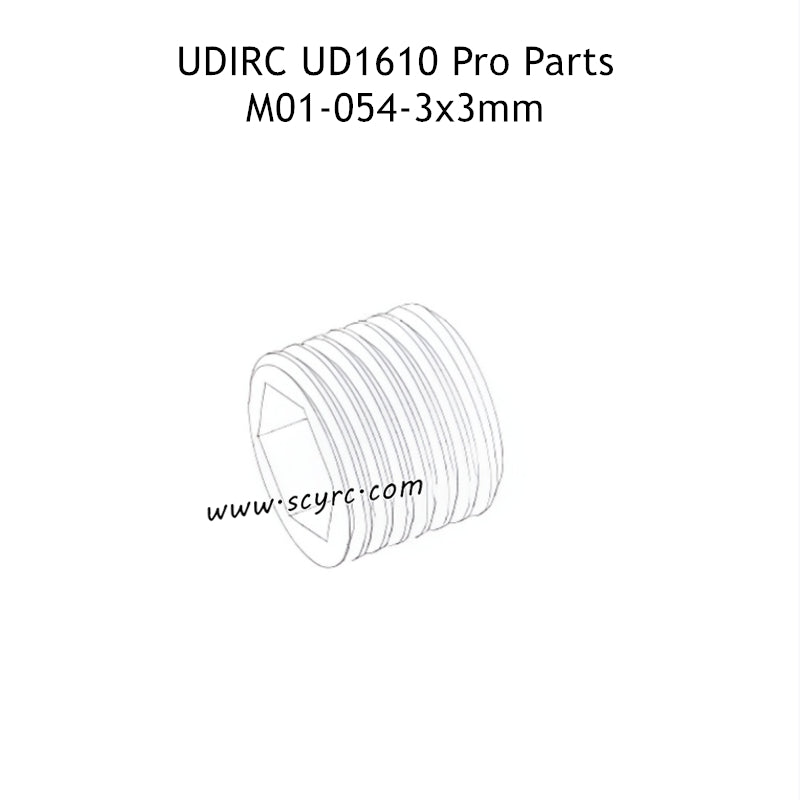 UDIRC UD1610 Pro Parts 3x3mm Set Screws M01-054