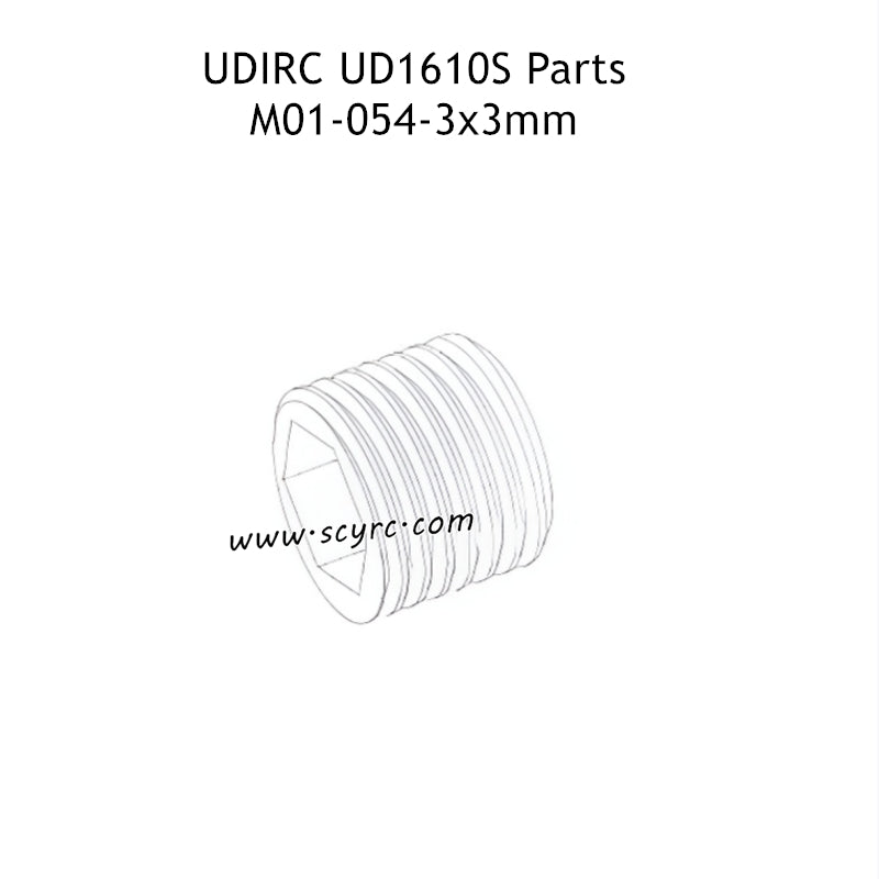 UDIRC UD1610S Parts 3x3mm Set Screws M01-054