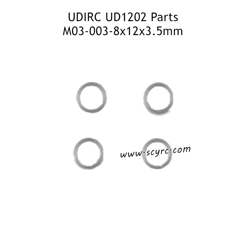 8X12X3.5MM Bearings M03-003 Parts for UDIRC UD1202 RC Car