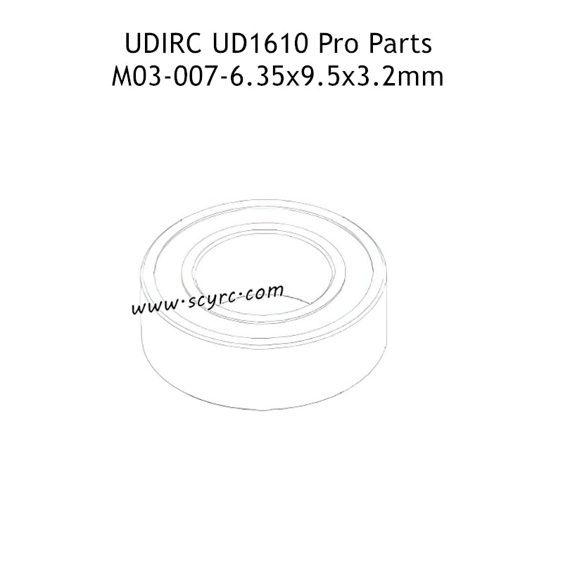 UDIRC UD1610 Pro Parts 6.35X9.5X3.2MM Ball Bearings M03-007