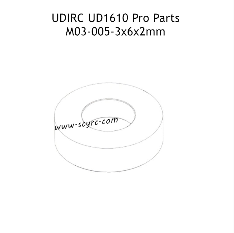 UDIRC UD1610 Pro Parts 3X6X2MM Shock Absorber Copper Bushing M04-005