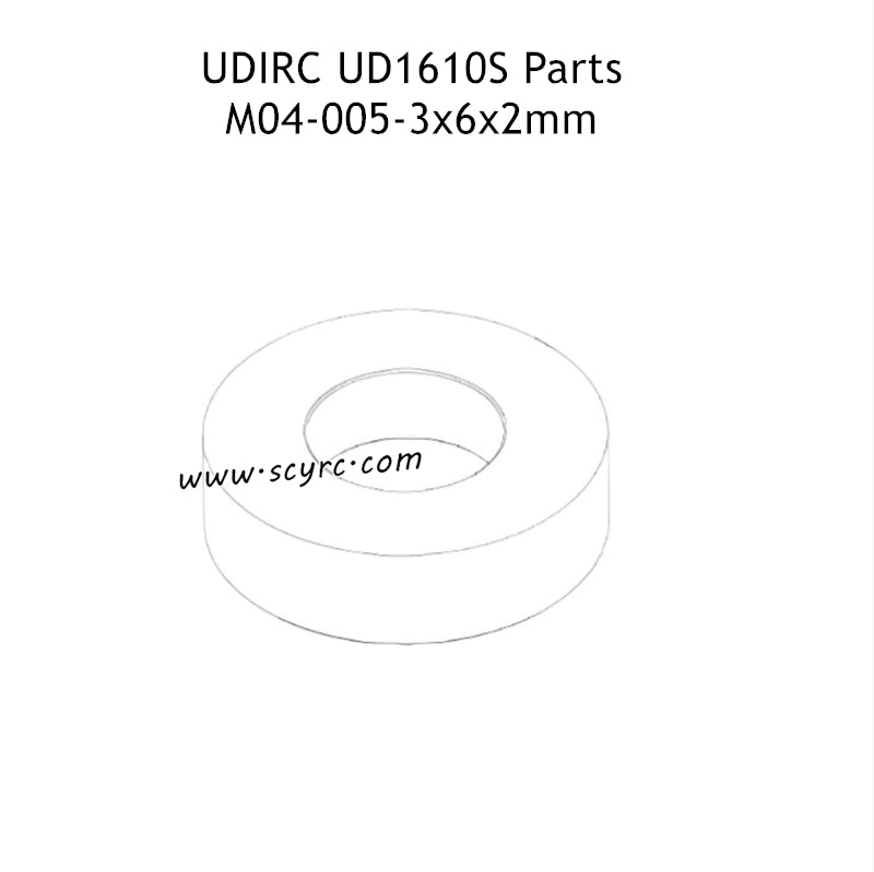 UDIRC UD1610S Parts 3X6X2MM Shock Absorber Copper Bushing M04-005