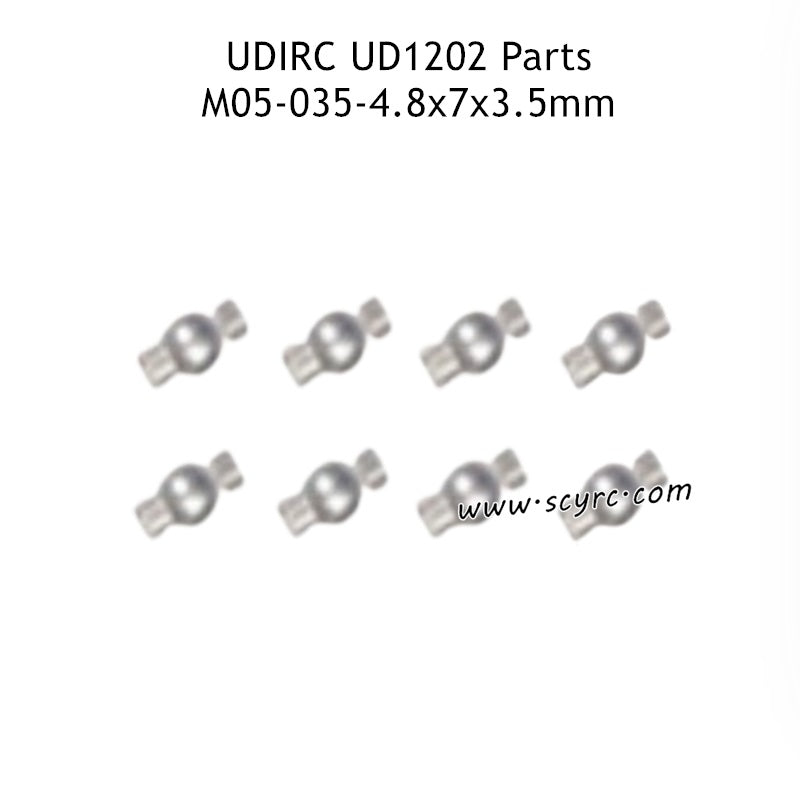 4.8X7X3.5MM Ball Head M05-035 Parts for UDIRC UD1202 RC Car (Copy)