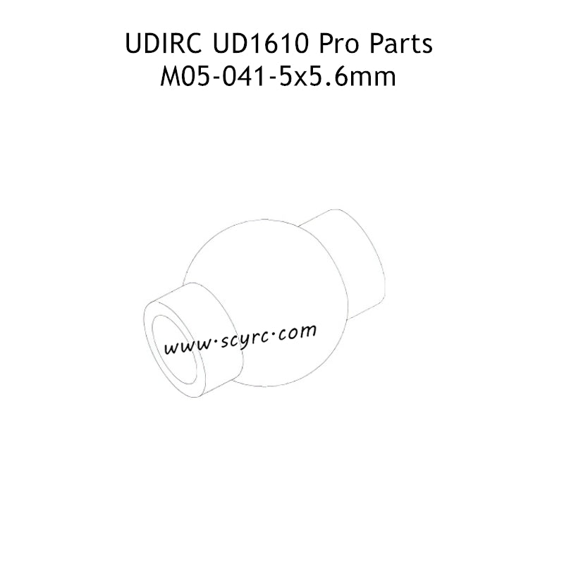 UDIRC UD1610 Pro Parts 5X5.6MM Hollow Ball M05-041