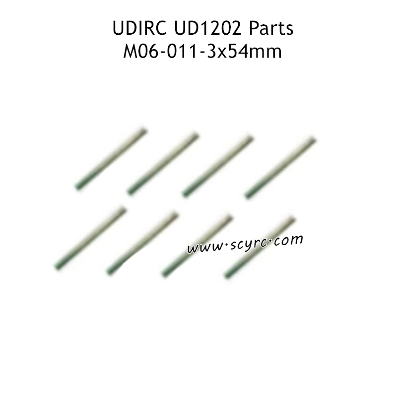 3X54MM Metal Shaft M06-011 Parts for UDIRC UD1202 RC Car