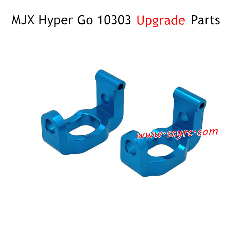 MJX Hyper Go 10303 RC Car Upgrade Parts Front C-bracket Blue