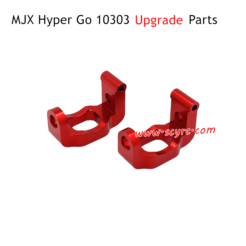 MJX Hyper Go 10303 RC Car Upgrade Parts Front C-bracket Red