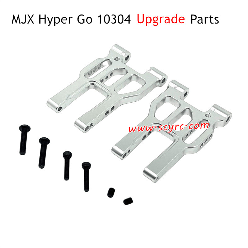 MJX Hyper Go 10304 Upgrades Front Lower Swing Arm Silver