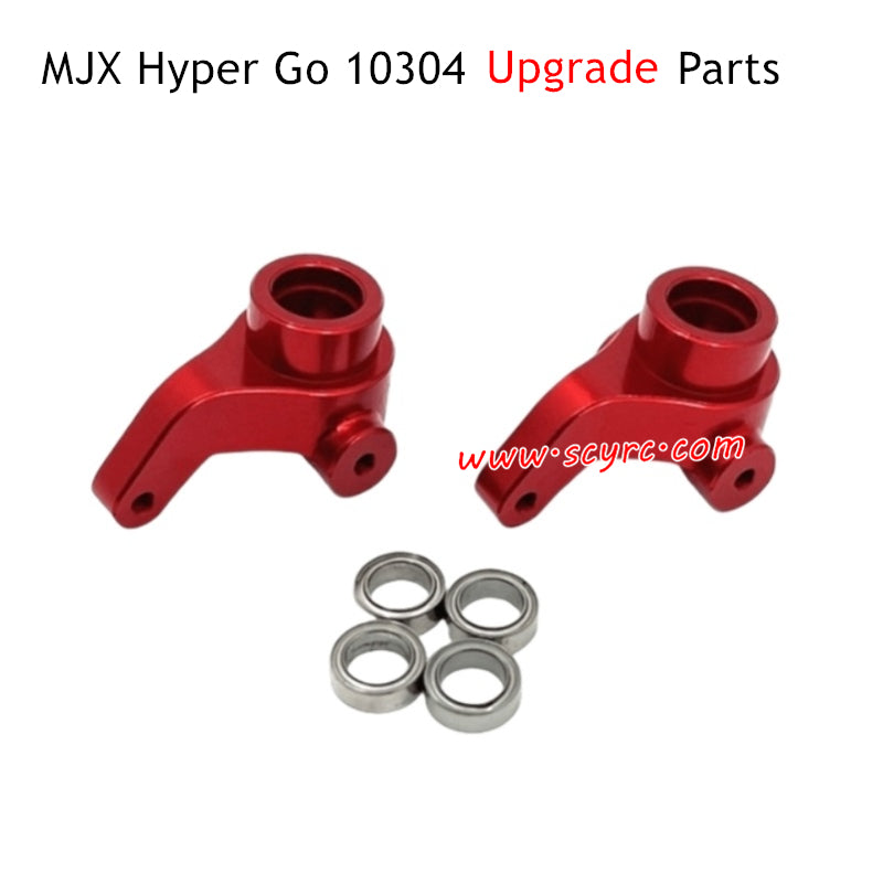 MJX Hyper Go 10304 Upgrades Front Steering Cup Red