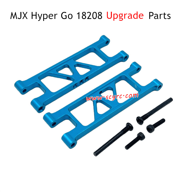 MJX Hyper Go 18208 Upgrade Parts Rear Lower Swing Arms Blue