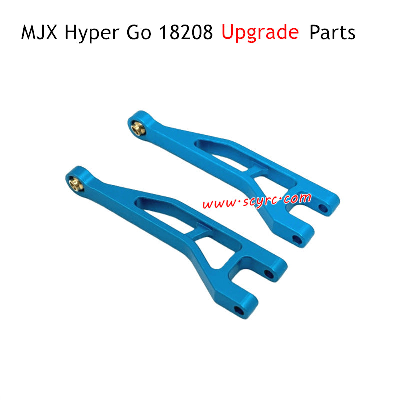MJX Hyper Go 18208 Upgrade Parts Rear Upper Swing Arms Blue