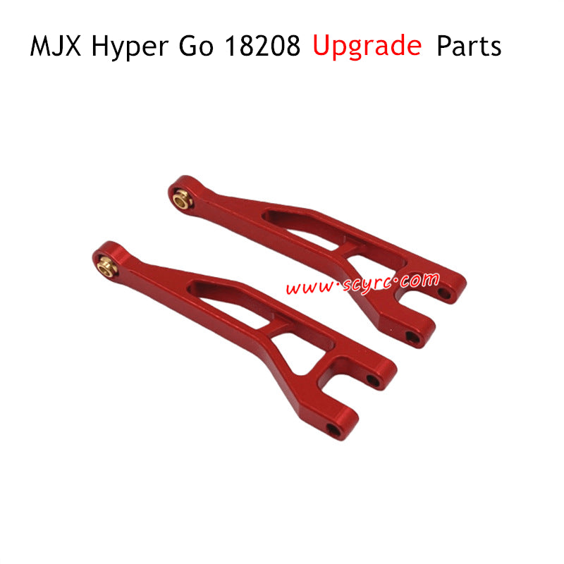 MJX Hyper Go 18208 Upgrade Parts Rear Upper Swing Arms Red