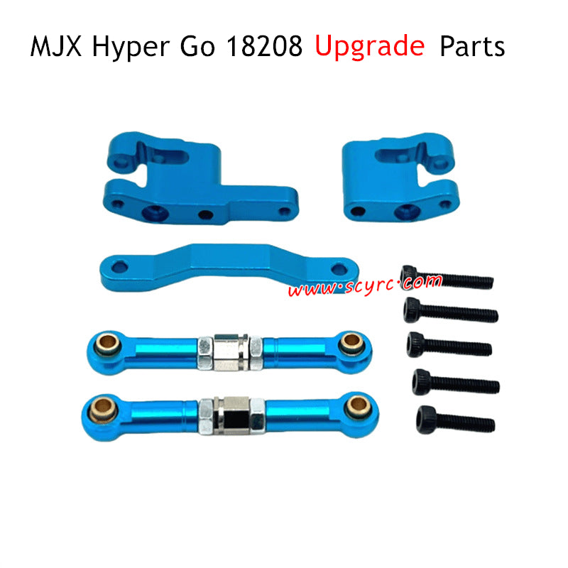 MJX Hyper Go 18208 Upgrade Parts Steering Set Blue