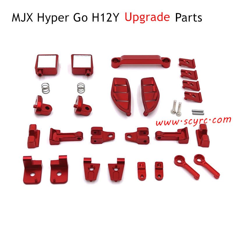MJX Hyper Go H12Y Upgrade Parts Car Shell Decorative Parts Red