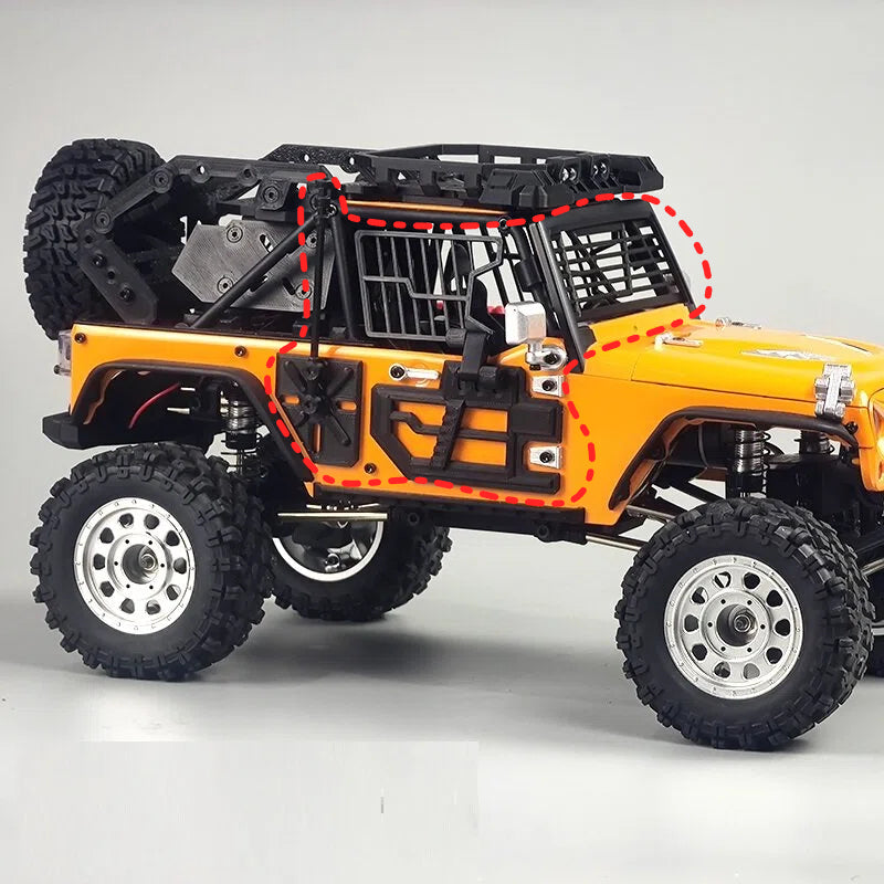 MJX Hyper Go H12Y Upgrade Parts Chassis Armor and Protective Mesh One