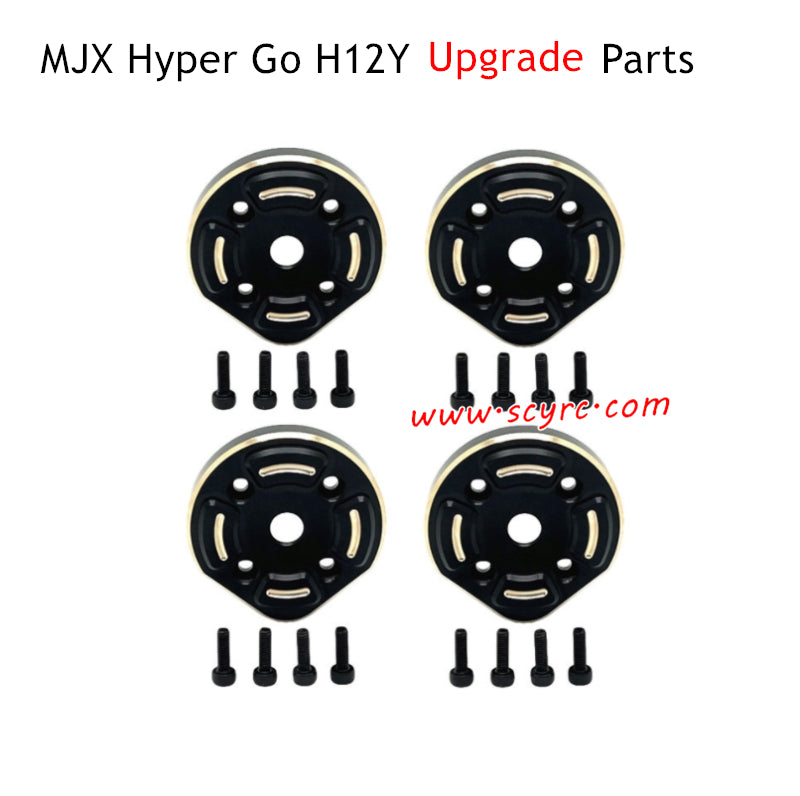 MJX Hyper Go H12Y Upgrade Parts Counterweights Black 4pcs