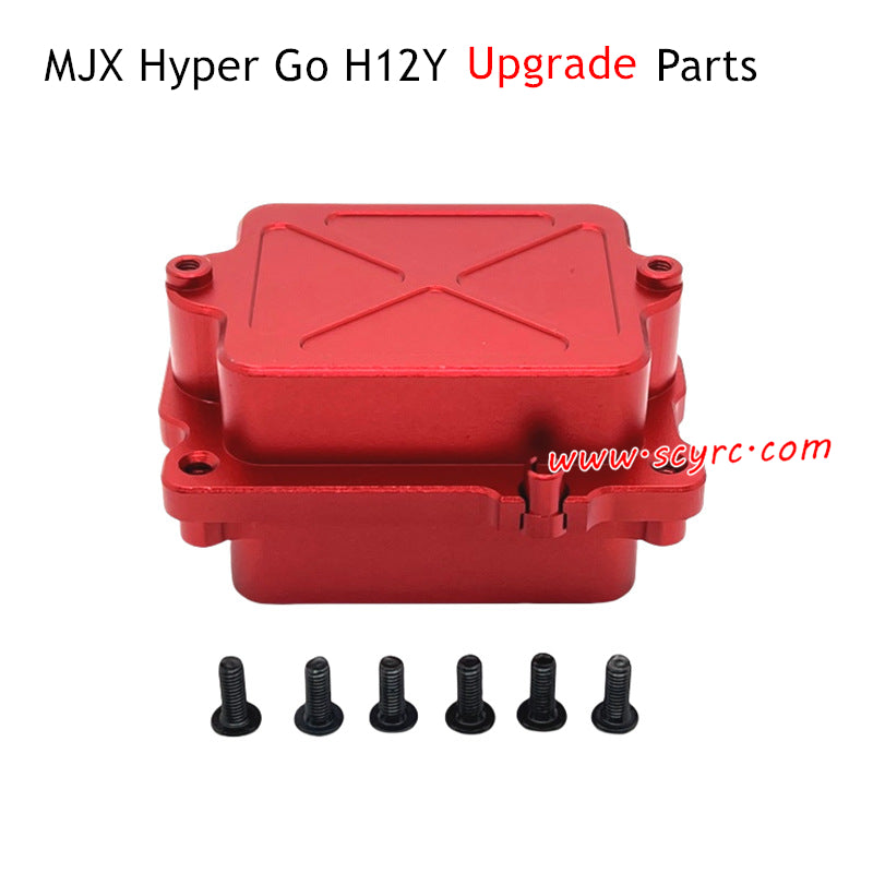 MJX Hyper Go H12Y Upgrade Parts ESC Receiver Box Red