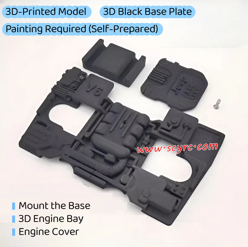 MJX Hyper Go H12Y Upgrade Parts Engine Compartment