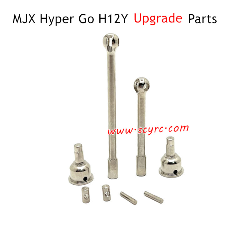 MJX Hyper Go H12Y Upgrade Parts Front Axle Shafts Set