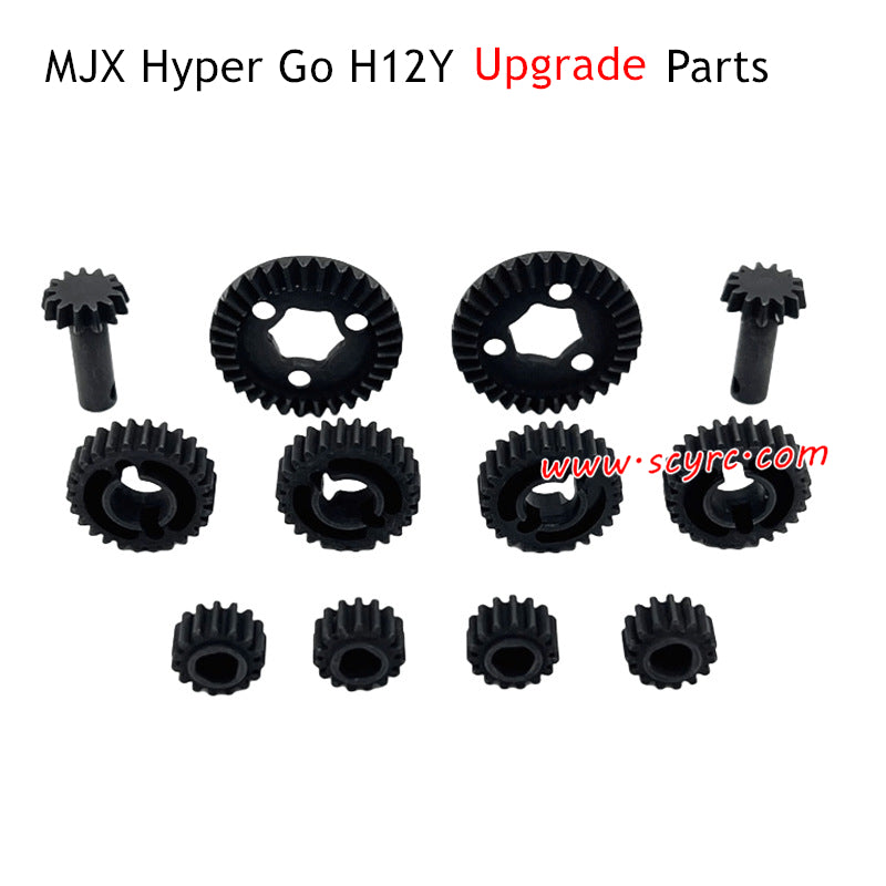 MJX Hyper Go H12Y Upgrade Parts Front and Rear Axle Gears