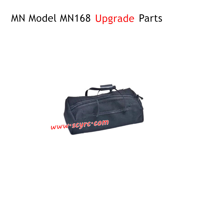 MN Model MN168 RC Car Upgrade Parts Luggage Bags Black