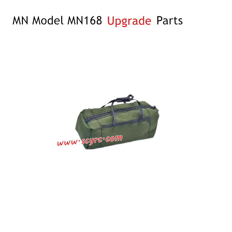 MN Model MN168 RC Car Upgrade Parts Luggage Bags Green