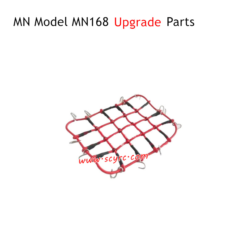 MN Model MN168 RC Car Upgrade Parts Rope Net Red