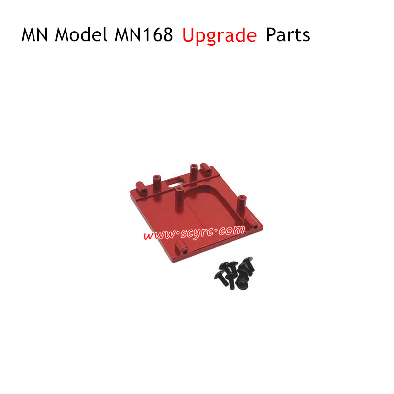 MN Model MN168 RC Car Upgrade Parts Metal Motor Mount Red