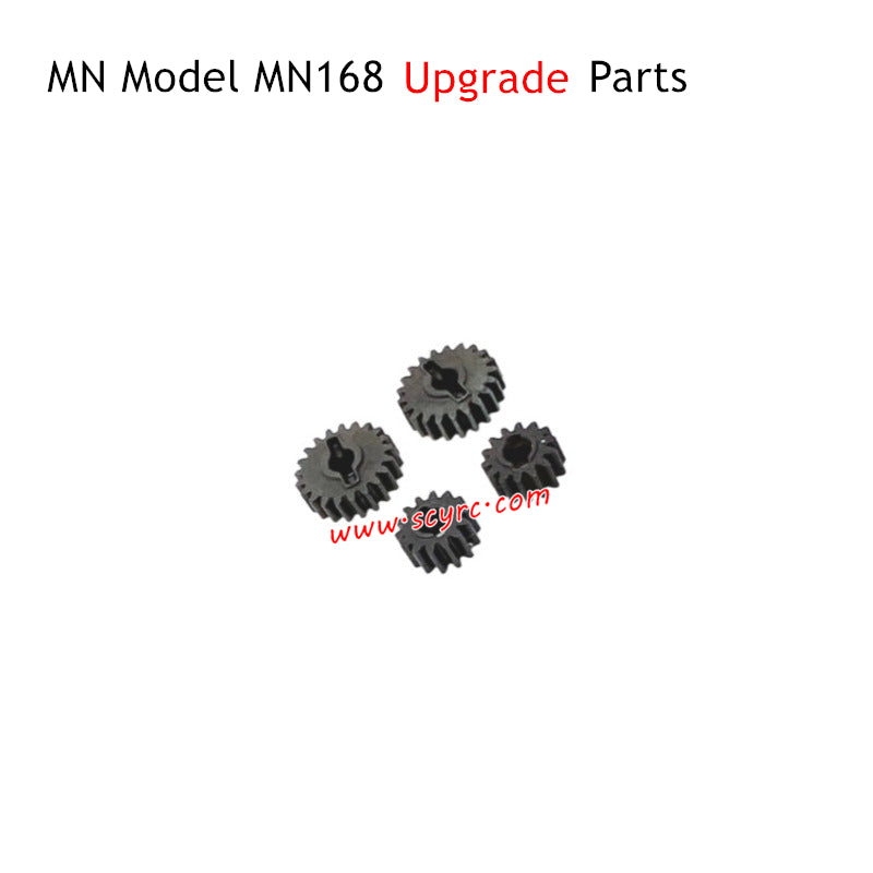 MN Model MN168 RC Car Upgrade Parts Front and Rear Axle Gear