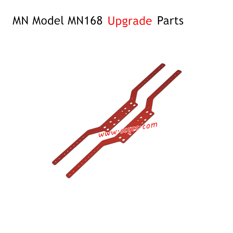 MN Model MN168 RC Truck Upgrade Parts Girder Red
