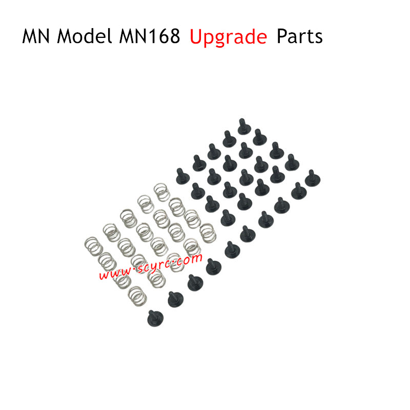 MN Model MN168 RC Truck Upgrade Parts Improve the Spring Part of the Pull Rod