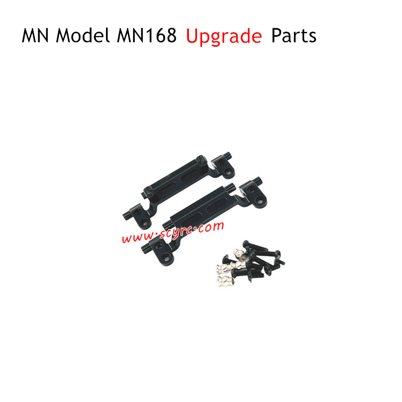 MN Model MN168 RC Truck Upgrade Parts Metal Servo Seat Black