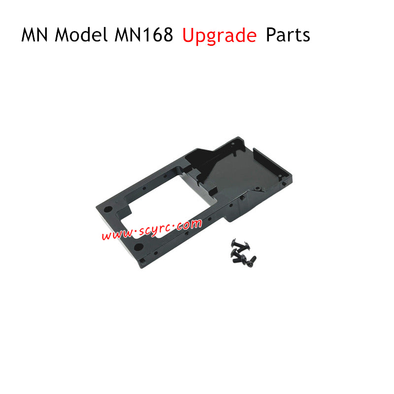 MN Model MN168 RC Truck Upgrade Parts Metal Circuit Board Fixed Warehouse Black