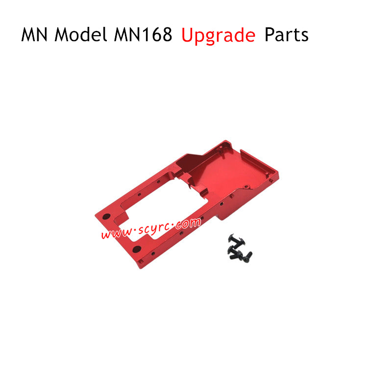 MN Model MN168 RC Truck Upgrade Parts Metal Circuit Board Fixed Warehouse Red
