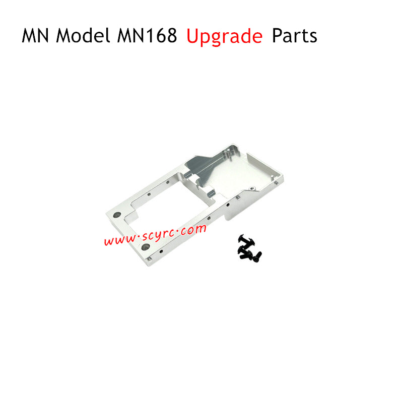 MN Model MN168 RC Truck Upgrade Parts Metal Circuit Board Fixed Warehouse Silver