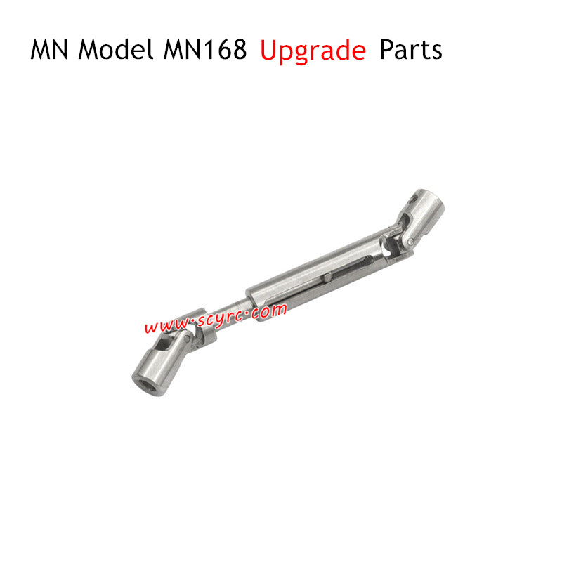 MN Model MN168 RC Truck Upgrade Parts Metal Drive Shaft Silver
