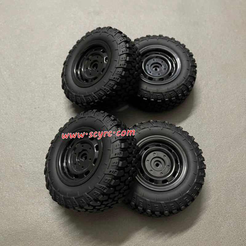 MN Model MN300 RC Car Upgrade Parts Wheel Black