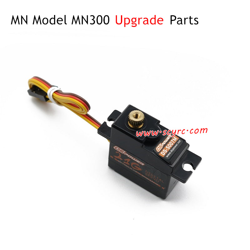 MN Model MN300 Upgrade Parts 21g Metal Gear Servo and Metal Servo Arm